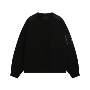 Luxury Designer Prada Cotton Hoodies For Autumn