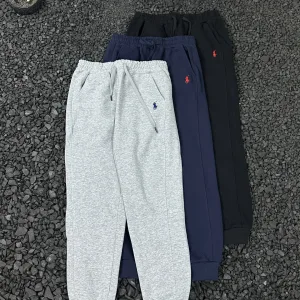 Luxury Reps Ralph Lauren Sweatpants Red Cotton Embroidery