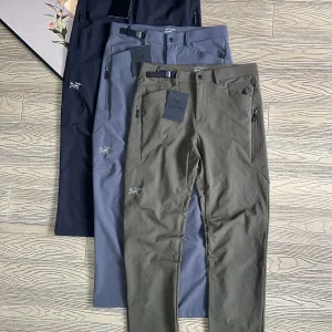 Designer Archaeopteryx Trousers Red Double-Layer Fabric Quick-Drying Autumn Winter And Zippered Pocket