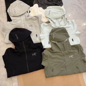 Designer High Quality Archaeopteryx Jacket Green Nylon Double-Layer Fabric Unrestricted Movement Daily Commute Mountain Wind Spring Autumn Winter Patch