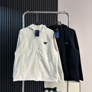 Reps Designer Prada Coat Red Outdoor Windproof