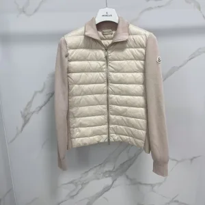 High Quality Reps Monk Down Jacket Pink Wool Merino Autumn Winter
