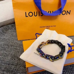 Reps Louis Vuitton Bracelet Red