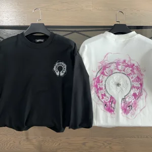 Luxury Designer Chrome Hearts Sweatshirt Red Embroidery
