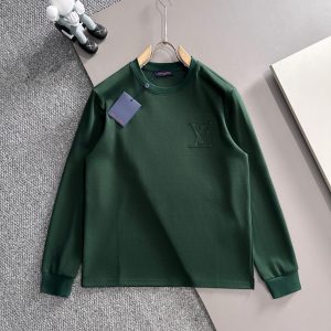 Aaa Louis Vuitton Cotton Long-Sleeved Shirts For Autumn