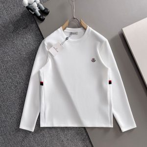 Luxury Moncler Cotton Long-Sleeved Shirts For Autumn