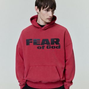 Designer Fear Of God Fleece Hoodie