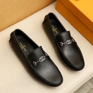 Designer Aaa Louis Vuitton Calfskin Leather Shoes
