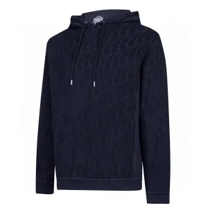 High Quality Dior Coat Blue Fleece Jacquard