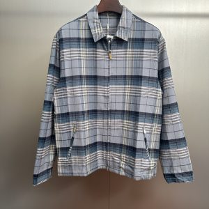 Luxury Designer Dior Cotton Long-Sleeved Shirt For Spring