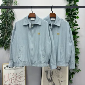 Luxury Miu Jeans Red Cotton Pure Denim Strict Quality Control Spring Autumn Winter Embroidery