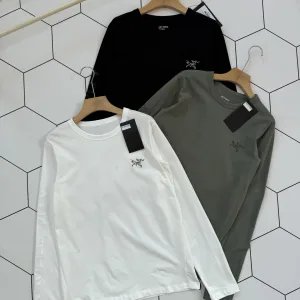 Reps Super Clone Archaeopteryx Long-Sleeved T-Shirt Green Cotton Polyester Autumn Embroidery Heavy