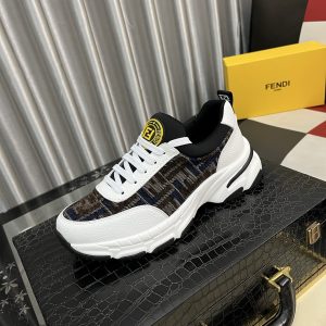 1:1 Designer Fendi Calfskin Sneakers