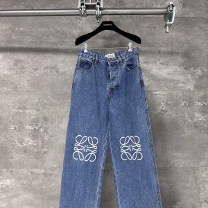Luxury Loewe Denim Trousers