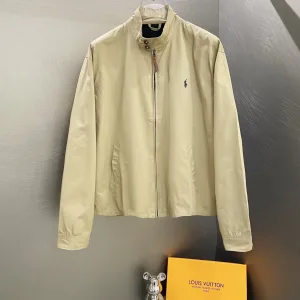 Designer Reps Ralph Lauren Coat Red Cotton Pure Down Streetwear Embroidery