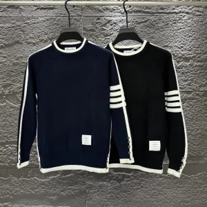 Luxury AAA Thom Browne Wool Sweater Red Modal Imitation