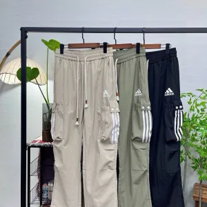 Super Clone Adidas Long Pants Green Easy To Match