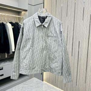 Luxury Dior Denim Outerwear For Autumn
