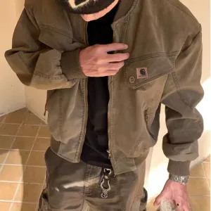Reps High Quality Carhartt Jacket Red Autumn Early Leather Patch