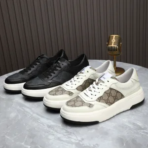 Luxury Gucci Casual Shoes Color Top-Grain Cowhide