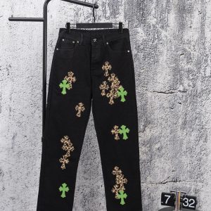 Designer Chrome Hearts Abs Jeans