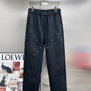 Luxury Chrome Hearts Casual Pants For Autumn
