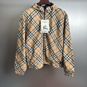 High Quality Luxury Burberry Nylon Coat