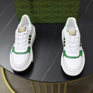 Designer Gucci Cowhide Sneakers