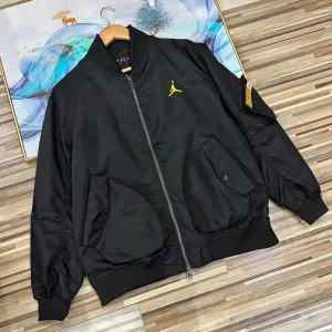 AAA Jordan Outerwear Black Twill Exquisite Workmanship Autumn Early 3D Pocket Side Pockets