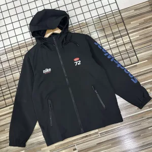 AAA Designer Nike Outerwear Red Cotton Mesh Spring Summer Autumn Embroidery