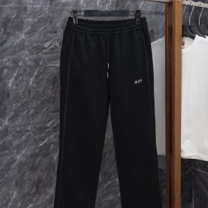 Luxury Louis Vuitton Cotton Straight Leg Pants