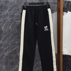 Luxury 1:1 Louis Vuitton Cotton Straight Leg Pants