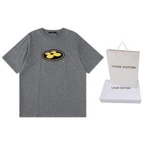Aaa High Quality Louis Vuitton Cotton Short-Sleeved T-Shirt For Fall