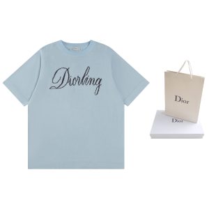 Luxury High Quality Dior Jersey Short Sleeves For Winter
