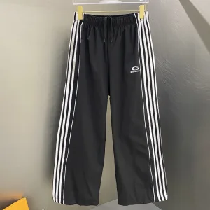 High Quality Balenciaga Trousers Red Polyester Mesh