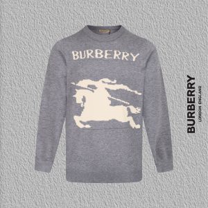 High Quality Burberry Knit Fabric Sweater