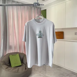 Luxury Vivienne Westwood Wood Short-Sleeved T-Shirt For Fall