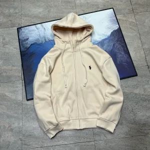 Luxury Designer Ralph Lauren Hoodies Black Fleece