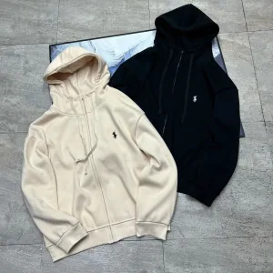 Designer AAA Ralph Lauren Hoodies Black Fleece