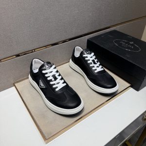 Aaa Prada Genuine Leather Casual Shoes