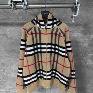 Aaa Designer Burberry Cashmere Jacket For Autumn