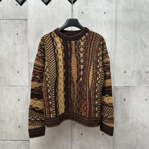 Luxury High Quality Louis Vuitton Jacquard Sweater