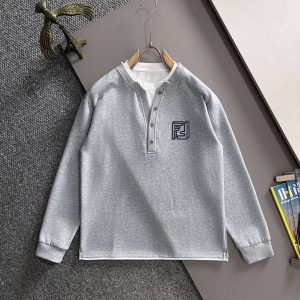 Luxury Fendi Long-Sleeved Sweatshirt For Autumn