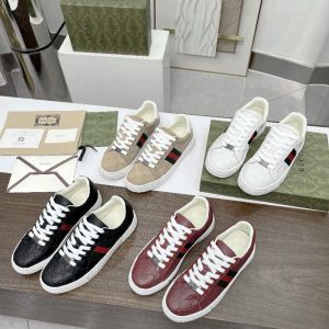 Aaa 1:1 Gucci Calfskin Sneakers