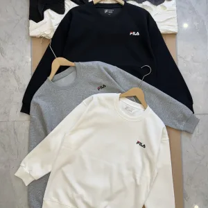 Reps Fila Hoodie Ash Cotton Spring Autumn Winter