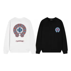 Reps Chrome Hearts Hoodies Blue Eva Cotton Pure Understated Luxury Exquisite Tailoring Style