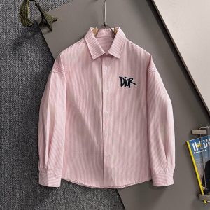 Aaa 1:1 Dior Cotton Long-Sleeved Shirt
