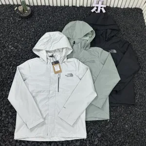 Luxury Super Clone The North Face Outerwear Red Simple And Elegant Outdoor Waterproof Autumn Winter