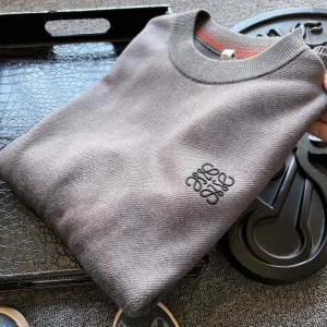 Super Clone Loewe Sweater Red Wool Fleece Winter