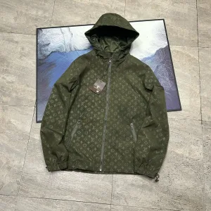 Designer Reps Louis Vuitton Outerwear Green High-Quality Materials Autumn Winter And